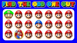 Find the ODD One Out - Super Mario Edition 🍄| Super Mario Bros. Movie