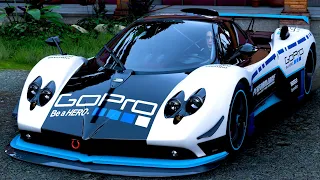 2009 PAGANI ZONDA CINQUE ROADSTER | Forza Horizon 5 | Thrustmaster T-248 GamePlay