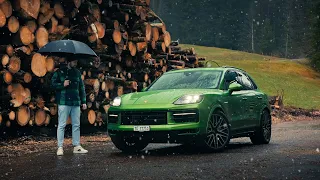 2024 Porsche Cayenne S E-Hybrid Winter Coffee Run!