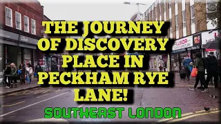 London 4k Walking Street in  Peckham Rye Lane,  SE London.