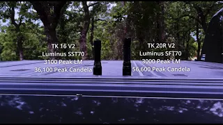 Fenix TK20R V2 Flashlight vs. TK 16V2