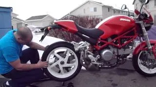 Ducati S2R Rear Wheel Replacement and Removal