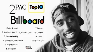 2pac Top 10 Billboard (Greatest Hits) Clean