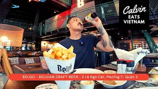 CALVIN DRINKS at BELGO - Belgian Craft Beer & Gastropub in VIETNAM