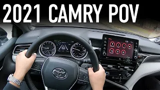 2021 Toyota Camry POV...XLE AWD Test