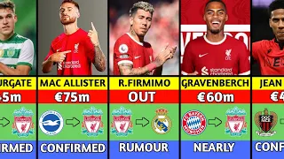 ALL LIVERPOOL CONFIRMED TRANFERS✅ & ALL RUMOURS SUMMER 2023 | LIVERPOOL TRANSFER NEWS