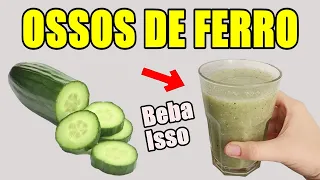 SUCO PARA ARTRITE, DOR NA COLUNA E OSSOS FORTES