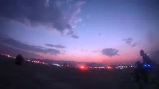 Burning Man 2014 Sundown Time Lapse