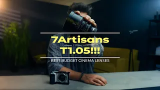BUDGET Cine Lenses for Sony ZV E10 // FX30 // a6700 - 7Artisans Vision t1.05 lens set