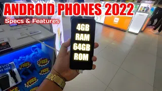 4GB RAM + 64GB STORAGE Android Phones 2022 / Oppo, Xiaomi Redmi , Vivo , Realme Tecno