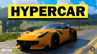 THIS HYPERCAR is Crazy FAST - F12tdf in The Crew Motorfest - Daily Build #49