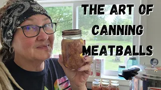 Making Canned Meatballs At Home