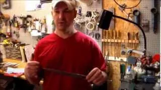 Nick Wheeler  Hand sanding knives 101