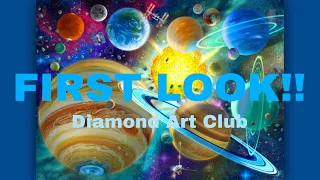 FIRST LOOK!!! Limited Edition!! Diamond Art Club: Solar System by Piya Wannachaiwong