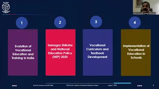 Webinar on Vocationalisation of Education in Schools