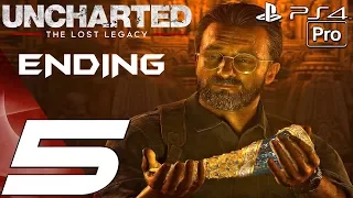 UNCHARTED Lost Legacy - Gameplay Walkthrough Part 5 - Final Boss & Ending (Full Game) PS4 PRO