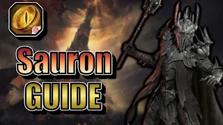 How to use "Armored Sauron" [Meta Build] | LOTR - Rise to War