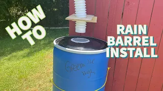 How To Build A Rain Barrel