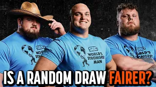 WORLD'S STRONGEST MAN GROUPS 2024: What if it was a Random Draw?