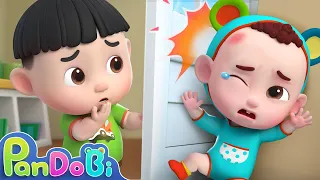 Ouch, It's Hurt | Play Safe Song | Good Habits for Kids | Pandobi Nursery Rhymes & Kids Songs