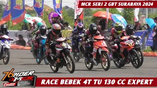 RACE Bebek 4T TU 130 cc EXPERT❗️Matapanah Cup Race Seri 2 GBT Surabaya 2024