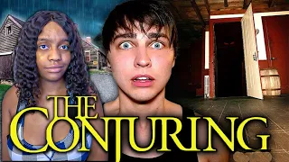 This is Scary! Surviving A Week at The Conjuring House PT 2: The Woods REACTION