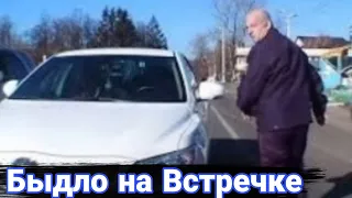 Наказание автохамов на встречке. №4