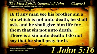 1 John Chapter 5 - Bible Book #62 - The Holy Bible KJV Read Along Audio/Video/Text