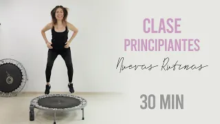 Clase para principiantes de Jumping Fitness o mini trampolín - Nuevas rutinas Clase 2