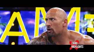 John Cena vs The Rock WWE WrestleMania 28 ❌Highlights❌