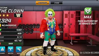 WWE MAYHEM - Maxed out Doink The Clown Gameplay - Whoopie Cushion and Double Doink