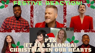 FESTIVE REACTION! PTX (ft Lea Salonga), Christmas In Our Hearts 🎄❤️ #PTXChristmas #FestiveReactions