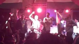 M1 of dead prez performs "Hip Hop" w/ Rebel Diaz, DAM, and Shadia Mansour at Gaza Benefit in Chicago