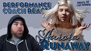 Aurora: Runaway (live) - Performance Coach Reacts