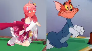 Cue Ball Miko (Hololive x Tom and Jerry Parody)