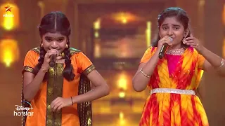 #HarshiniNethra & #Shreenitha's Stunning performance of Veerapandi Kotayyile 🔥| SSJ9 |EpisodePreview