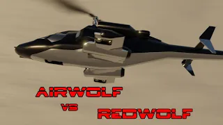 Airwolf versus Redwolf - Fight to the death