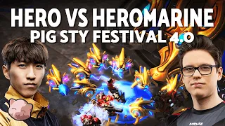 HERO vs HEROMARINE: Cheesy Clown Fiesta! | $10,000 PiGFest 4.0 Ro16 (Bo5 PvT) - StarCraft 2