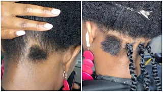 BEST WAY TO GRIP SPRING TWIST ON SHORT 4C HAIR, No rubber bands braids, No crochet | Beyond beauty