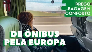 VIAGEM DE ÔNIBUS PELA EUROPA | Como é viajar de ônibus Flixbus? Vale a pena?