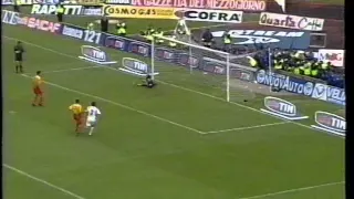 Serie A 2000/2001: Lecce vs AC Milan 3-3 - 2001.04.22