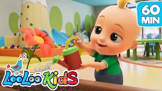 A Flower In My Garden & More | LooLoo Kids 1-Hour Nursery Rhymes & Songs Collection