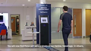 Contactless Self-Service Check-In | Ford Main Dealers | Essex, Hertfordshire & London