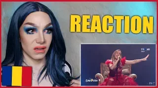 ROMANIA - Ester Peony - On a Sunday (National Final Performance)  | Eurovision 2019 Reaction