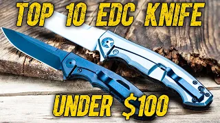 Best EDC Knife Under 100 Dollars in 2021 - Top 10 EDC Knife for Folding & Easy Carrying