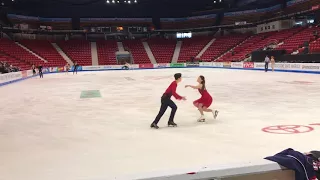 Maia Shibutani / Alex Shibutani 2017 Skate America FD - Practice