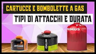 Bombolette gas per fornello trekking, quali sono i diversi tipi? E quanto durano? | PILLOLE OUTDOOR