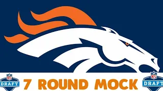 Broncos 7 Round Mock Draft