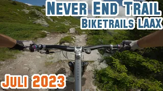 Never End Trail | Biketrails LAAX | Juli 2023 | RAAW Madonna V2.2