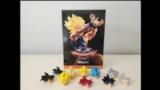 S.H.Figuarts Goku Awakening Exclusive HEAD SWAPS/Review/Comparison to Original